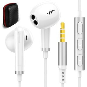 ASKUBSKU �C���z�� �L�� �}�C�N�t�� 3.5mm�W���b�N �C���i�[�C���[�^ �C���t�H�� HiFi����? �ʘb�\ ���ʒ��� i-phone6/6s �Ή�AQUOS sense5G wish2/arrows/moto g13 g52j PS4 PS5 switch �R���p�N�g ZOOM/�e����