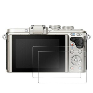 2���Z�b�g �X�N���[���v���e�N�^�[ �݊� Olympus E-PL9 E-PL E-PL7 E-P5 PEN-F �Ή� 9H�d�x �����K���X �t���ی�t�B���� �f�W�^���J���� �A�N�Z�T���[ ���h�~ �w��h�~