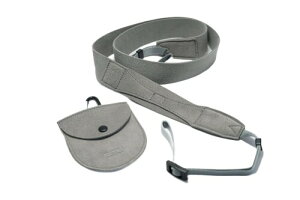 AirStrap �J�����X�g���b�v, �E���g���X�G�[�h, �O���[/�x�[�W��/�u���E��, �����Y�L���b�v�|�P�b�g�t��, 30mm��, �y�ʃf�U�C��, �J�����p�l�b�N�X�g���b�v
