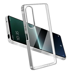 Peipeizi Xperia 1 V P[X SO-51D SOG10 NA ϏՌ GNXyA 1 V TPU  ^ y X}zJo[ Xgbvz[t ČRMILKi擾 Yی Sʕی Ռz wh~ (Vo[)