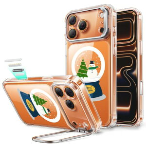 ESR iPhone 17 Pro Max �P�[�X �N���X�}�X�e�[�} MagSafe�Ή� 3�{�ČRMIL�K�i �J�����{�^���t�� �B���X�^���h �����\ ���C�����X�[�d �G�A�K�[�h�R�[�i�[ �ϏՌ� ���h�~ �y�� �}�O�l�b�g ���ϋv