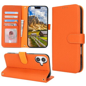 DEYHU �Ή� ��phone16plus�P�[�X �蒠�^ �J�[�h���[ �X�^���h�@�\ iphone 16 plus �P�[�X �{�v ��e�� ���z�^ �ϏՌ� iPhone16Plus �P�[�X �蒠�^ iphone16�v���X �P�[�X ���U�[ �I�����W