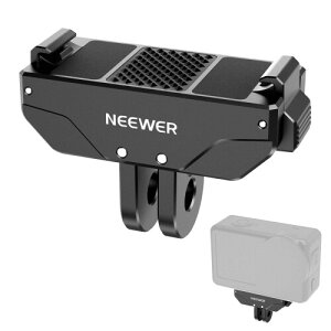 NEEWER �}�O�l�b�g���N�C�b�N�����[�X�}�E���g Osmo Action 6�Ή� AC071 �u���b�N