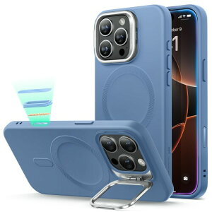 ESR iPhone 16 Pro �P�[�X �J�����R���g���[�� �X�^���h�t���V���R���P�[�X �ČRMIL�K�i�̕ی� �B��X�^���h ��Phone16Pro �P�[�X �Ή� �A�C�t�H�� 16 �v�� �}�O�l�b�g�X�}�z�P�[�X Cloud�V���[�Y