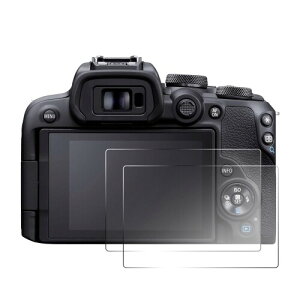 2���Z�b�g �X�N���[���v���e�N�^�[ �݊� Canon EOS R10 R100 EOS R50 V �Ή� 9H�d�x �����K���X �t���ی�t�B���� �f�W�^���J���� �A�N�Z�T���[ ���h�~ �w��h�~