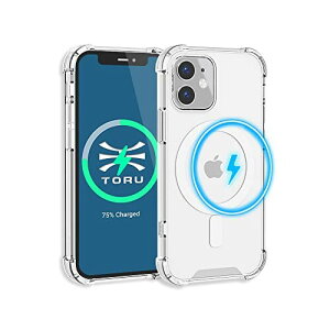 TORU (MX SLIM) iPhone 12 Minip C MagSafe Ή P[X - X^  ΂ݖh~ h~ n[hobN ی Jo[(XgXgbv ܂) - NA