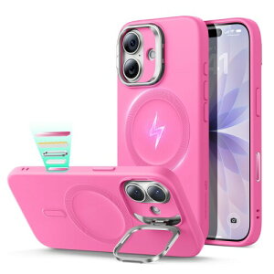 ESR iPhone 17 �P�[�X MagSafe�Ή� �J�����{�^���t�� �B���X�^���h �����\ 3�{�ČRMIL�K�i ���C�����X�[�d�Ή� �G�A�K�[�h�R�[�i�[ �ϏՌ� ���h�~ �y�� �X�}�z�P�[�X �����_�炩�ȑf�� �_��