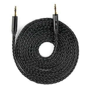 KBEAR AUX08 Plus AUX�P�[�u�� 8*14��/112�R�A �����x8�c4N���_�f���⃁�b�L 22AWG �n�C�t�@�CAUX�P�[�u�� �q��O���[�h�̃A���~�j�E������CNC+�z�Ɏ_������ �d���Ȓ��ቹ/4.4����3.5 �����̌���m�[