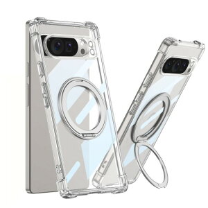 Googel pixel 9 ProXL �Ή� �P�[�X �N���A �����O�t �s�N�Z�� 9proXL �J�o�[ �ی�V�F�� ���傤�� pixel 9ProXL �P�[�X �X�^���h�@�\ 360°��]�\ �X�}�z �L�b�N�X�^���h �w��h�~ �]�|�h�~ ���ׂ��