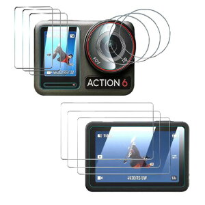 For DJI Osmo Action 6 �t�B���� ? �Ή� �����^ �ϏՌ� �w��h�~ �C�A�h�~ �������� �\��t���ȒP ������U�h�~ �����xDJI Osmo Action 6 �t�B����