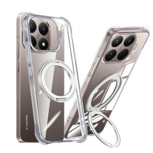 weiaoluo �P�[�X Xiaomi 15T Pro �N���A �p�� �����O�t�� �V���I�~ 15t pro �J�o�[ �ی�V�F�� TPU ���傤���� �X�^���h�@�\ 360°��]�\ �X�}�z �L�b�N�X�^���h Mi 15t pro �g�уP�[�X �ϋv�� �w��h