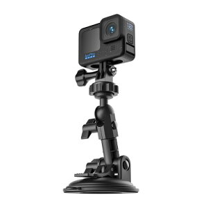 SUREWO �J�[�T�N�V�����J�b�v�}�E���g GoPro Hero 13 12 11 10 9 8 7 6 5 4 DJI Osmo Action 6/5 Pro/4/3 �Ή� �{�[�g �ԗ� �t�����g�K���X �E�B���h�E �J�����z���_�[ �A�N�V�����J���� �݊�