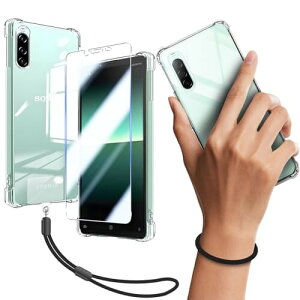 Ή Xperia 10 II SO-41A SOV43 P[X NA P[X Xperia10 II Jo[ TPU یP[X Jo[w + Xperia10 II KXtB XperiaSO-41A tB {Ɏq tB XperiaSOV43 KX dx9