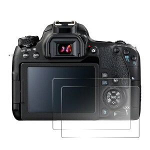 2���Z�b�g �X�N���[���v���e�N�^�[ �݊� Canon EOS 77D �Ή� 9H�d�x �����K���X �t���ی�t�B���� �f�W�^���J���� �A�N�Z�T���[ ���h�~ �w��h�~