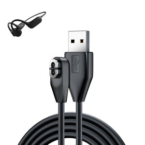 Shokz�p�[�d�P�[�u�� Aftershokz�p �V���b�N�X USB�[�d�R�[�h 1m Shokz OpenRun (��AfterShokz)/ Aftershokz Aeropex/Shokz OpenRun Pro/OpenComm Shokz/OpenRun Mini Shokz���`���C���z���ɑΉ� ��p�݌v �����ڑ����S�[�d U