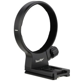 Haoge LMR-RF140 レンズカラー 三脚マウントリング Canon RF100-400mm F5.6-8用 USMレンズスタンドベース内蔵アルカタイプクイックリリースプレート