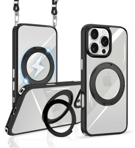 iPhone 16 Pro Max p P[X NA V_[ @\360x]X^h MagSafeΉ ߉\ Xgbvt CX[d ϏՌ JYی phone16 v }bNX Ή P[X }