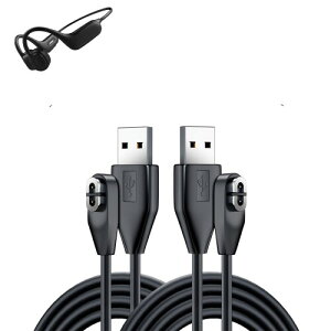 Shokz�p�[�d�P�[�u�� Aftershokz�p �V���b�N�X USB�[�d�R�[�h 1m Shokz OpenRun (��AfterShokz)/ Aftershokz Aeropex/Shokz OpenRun Pro/OpenComm Shokz/OpenRun Mini Shokz���`���C���z���ɑΉ� ��p�݌v �����ڑ����S�[�d U