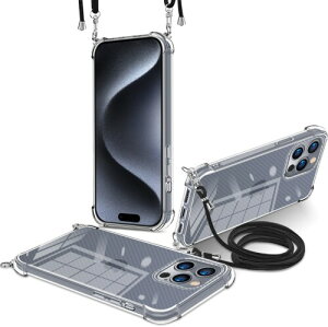 iPhone 15 Pro P[X NA lbNXgbv 񂩂 ΂߂ X}z V_[Xgbv X}z gуXgbv | ACtH 15 v | Jo[ \ ϏՌ ^y
