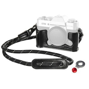 SmallRig X-T30 II�p �n�[�t���U�[�P�[�X �V�����_�[�X�g���b�v�t�� FUJIFILM X-T30 / X-T30 II/X-T30 III�p ���g���X�^�C���J�����P�[�X�i�A���~�t���[�����V���b�^�[�{�^���L���b�v�t���j�u���b�N -