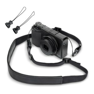 JJC �J�����X�g���b�v �V�����_�[�X�g���b�v �l�b�N�X�g���b�v Ricoh GR IV III IIIx HDF GRIII GRIIIx GR 4 3 GRII �\�j�[ Sony RX100 VII VI V VA IV III RX100VII Panasonic Lumix L10 Leica D-LUX 8 7�Ȃ� �������߉� NIFCO�N