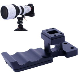 iShoot レンズカラースタンド 交換用フット三脚マウントリングベース Sony FE 400-800mm F6.3-8 Gレンズ、サポートブラケットホルダー Arca-Swiss Fit クイックリリースプレート アルカクランプ用