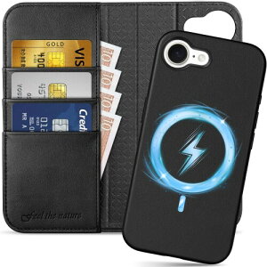 SHIELDON iPhone 16eΉ蒠^P[X 2in1 {v OR gуJo[ Ռz J[h[ uX^h@\ }Olbg (RFIDubLO) Sʕی ACz16eΉ X}z