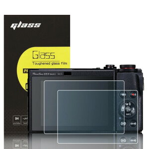 2���Z�b�g �����K���X�t���ی�t�B���� Canon PowerShot G7X G7XII G5X G5XII G9X G9XII G1XIII �Ή� ���ߗ�95���ȏ� ���d�x9H ���� ���� ���w��