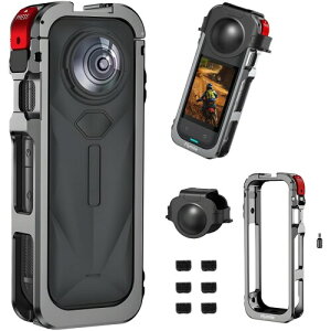 Growalleter Insta360 X5Ή یt[ A~ rbgP[W ϏՌ ho Yی @\C^[tF[X CX^360 X5pیP[X ANZT[ Zbg Jʔ (͂