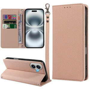 MINIKA iPhone 16 �p �P�[�X �蒠�^ �X�g���b�v�t�� ����PU���U�[ 3���̃J�[�h�����[ �������