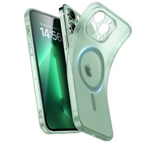 ESR iPhone 13 Pro �P�[�X ���^ �_�� MagSafe�Ή� �R�p�K�i�ی� ��phone13pro �P�[�X ���ϑϐ� �Ϗ��� iPhone 13 Pro�p���C�z���X�}�z�P�[�X Zero�V���[�Y �O���[��