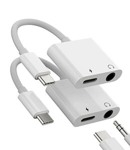 ^Cvc CzWbNϊ A_v^[i2pbNj 2in1 Apple IPhone15 Pro Max Plus ipad Pro USB C 3.5mm wbhtH }[d҃A_v^ Type-c DAC AUX P[uϊ킽c I[fBI