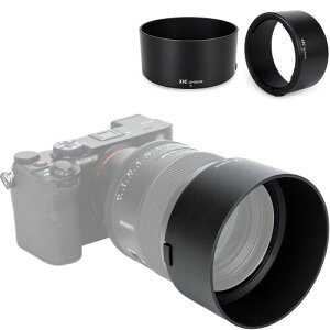 JJC �\�j�[ ALC-SH142 �݊� �����Y�t�[�h �\�j�[ FE 85mm f/1.4 GM �����Y �Ή� SEL85F14GM �p �����Y�t�[�h �t�� �����Y�ی� �G���h�~ �U77mm�t�B���^�[�ƃ����Y�L���b�v�̑����e���Ȃ� �B�e���ʂ�