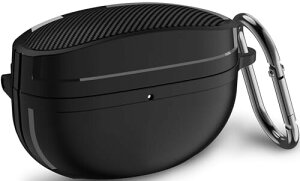 �Ή� W F-1000 XM5 �P�[�X LAYJOY ���C�����X �C���[�z�� �p �ی�P�[�X W F1000XM5 �Ռ��z�� �y�� �L�Y�h�~ TPU �J���r�i �t�� �J�o�[ (�u���b�N)