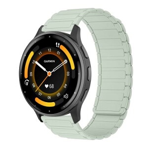 (RosMank) 22mm �o���h Garmin Venu 4 45mm/Venu 3 45mm/Venu 2/Vivoactive 4/Active �Ή��A�K�[�~�� Garmin Forerunner 570 47mm/Forerunner 265/Forerunner 255 �p �V���R�����C�����X�g���b�v�A��