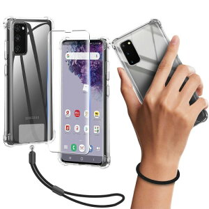 Ή Galaxy S20 SC-51A SCG01 P[X NA P[X GalaxyS20Jo[ TPU یP[X Jo[w + GalaxySC-51A KXtB GalaxySCG01 tB {Ɏq tB Galaxy S20 KX dx9H 