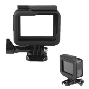 GoPro HERO5/HERO6/HERO7�p ABS�� �ی�t���[�� �I�[�v���P�[�X�b�T�C�h�h�A�J�� USB�[�d��SD�J�[�h�A�N�Z�X�� 1/4�C���`�O�r�}�E���g�Ή� �y�� �X�|�[�c�J�����A�N�Z�T���[