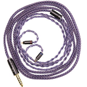 SoundsGood BlueFlame �u���[�t���C�� 8�c �n���h���C�h ���P�[�u�� �����x ���_�f�� PCUHD �C���z�� �A�b�v�O���[�h �P�[�u�� �o�����X�ڑ� �����P�[�u�� (2Pin(CIEM)-4.4mm (1.8m))