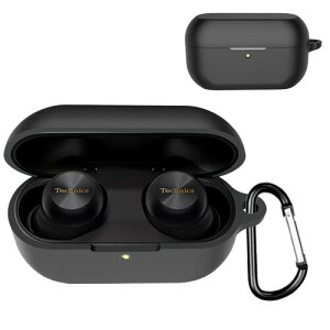 ANYOI �Ή� technics eah-az100 �P�[�X ���ɔ� �t��V���R���f�� LED�� �ϏՌ� �h�� �h�o �y�ʃf�U�C�� ���C�����X�[�d�Ή� ���h�~ �����h�~ �V���v���X���� �J���r�i�t��(�u���b�N)