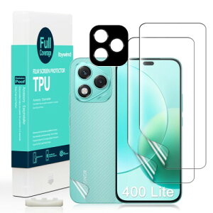 Ibywind �Ή� Honor 400 Lite 5G TPU�t�B���� 2 ���n�C�h���Q���t�B���� �K�C�h�g�t�� �����Y�J�o�[�i1���j �w�ʃV�[�g�i1���j �D��Ă���e�͐��Ə_�TPU�f�ޕی�V�[�g