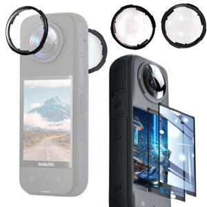 Insta360 X4 Ή 2Zbg YK[h+2PCS tیtB KX tʕی YیtB LYh~ ߗ