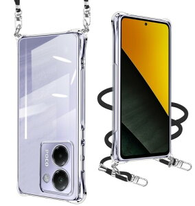 Xiaomi POCO M7 Pro 5G �P�[�X �V�����_�[ �N���A �ϏՌ� �V���I�~ POCO M7 �v�� �J�o�[ �X�}�z�P�[�X �X�g���b�v�t�� ���߉\ ���|�� �΂߂��� ��|���P�[�X �R�t�� TPU ���^ �y�� ���O���\