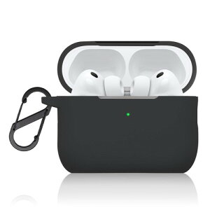 PRODELI For AirPods Pro 3 ��p �P�[�X �J�o�[ �ϏՌ� �L�Y�h�~ �J���r�i�t�� �V���R���f�� �C���z���P�[�X �����[�d�\ �_�炩�� �����h�~ �y�� airpods pro ��3���� �p �ی�J�o�[(�u���b�N)