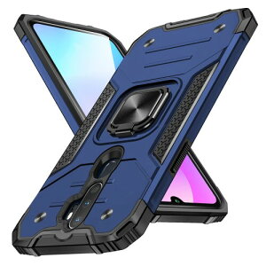 OPPO a5 2020 ケースリング 耐衝撃 衝撃吸収 米軍MIL規格取得 レンズ保護 TPU+PC リングつき 指紋防止 車載ホルダー対応 スタンド機能 防塵 薄型 軽量 落下防止 擦り傷防止 オッポ a5 2020 携帯カ