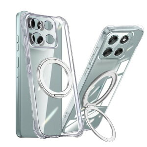 weiaoluo �P�[�X Motorola g66j / g66y / g56 5G �N���A �p�� �����O�t�� ���g���[�� g66j �J�o�[ �ی�V�F�� �g�уP�[�X �X�^���h�@�\ 360°��]�\ �X�}�z �L�b�N�X�^���h �w��h�~ �]�|�h�~ ���ׂ�