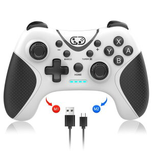Switch/XCb` Rg[[ Bingoods switch2 vR wʃ{^t }NҏW A/A˃z[h Bluetooth5.0CXڑ 6WCZT[ X[v Switch1/2/Android/iO