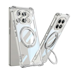weiaoluo �P�[�X Xiaomi POCO M8 5G/Redmi Note 15 5G �N���A �p�� �����O�t�� xiaomi poco M8 �J�o�[ �ی�V�F�� ���傤���� �X�^���h�@�\ 360°��]�\ �w��h�~ �]�|�h�~ TPU �X�^���h ��I�ȕی� �y��