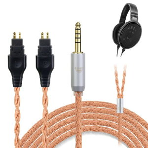 okcsc ZT16 �w�b�h�z���P�[�u�� HD650 �����P�[�u�� �C���z���E�w�b�h�z���p 16�c ���� SENNHEISER�p HD600�EHD580�EHD535�EHD545�EHD565�EHD265�ɓK�� ����1.5m 4.4mm
