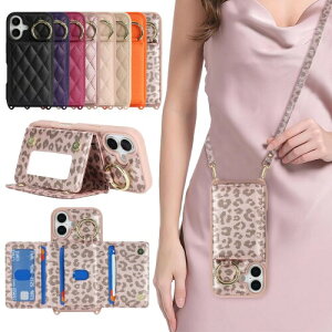 DEYHU �Ή� iPhone 16 �P�[�X �V�����_�[ �����ӂ���16�P�[�X �J�[�h���[ �� �g�уP�[�X-���[�Y�S�[���h���I�p�[�h