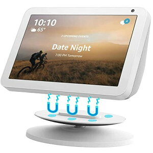 Miimall X^h Echo Show 5i1&2j/Echo Show 8Ή X^h Echo Show 8Ή X^h Cz px߉ 360°]߉  gp֗ Echo Show 5uX^h ~߁i